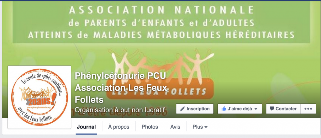 Page Facebook Association Les Feux Follets